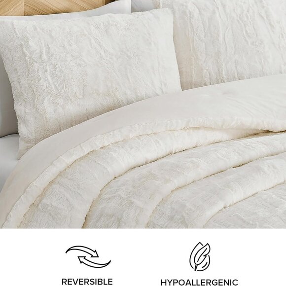 UGG 13712 Alondra King Comforter Set Soft Cozy Bedding Faux Fur - Picture 4 of 8